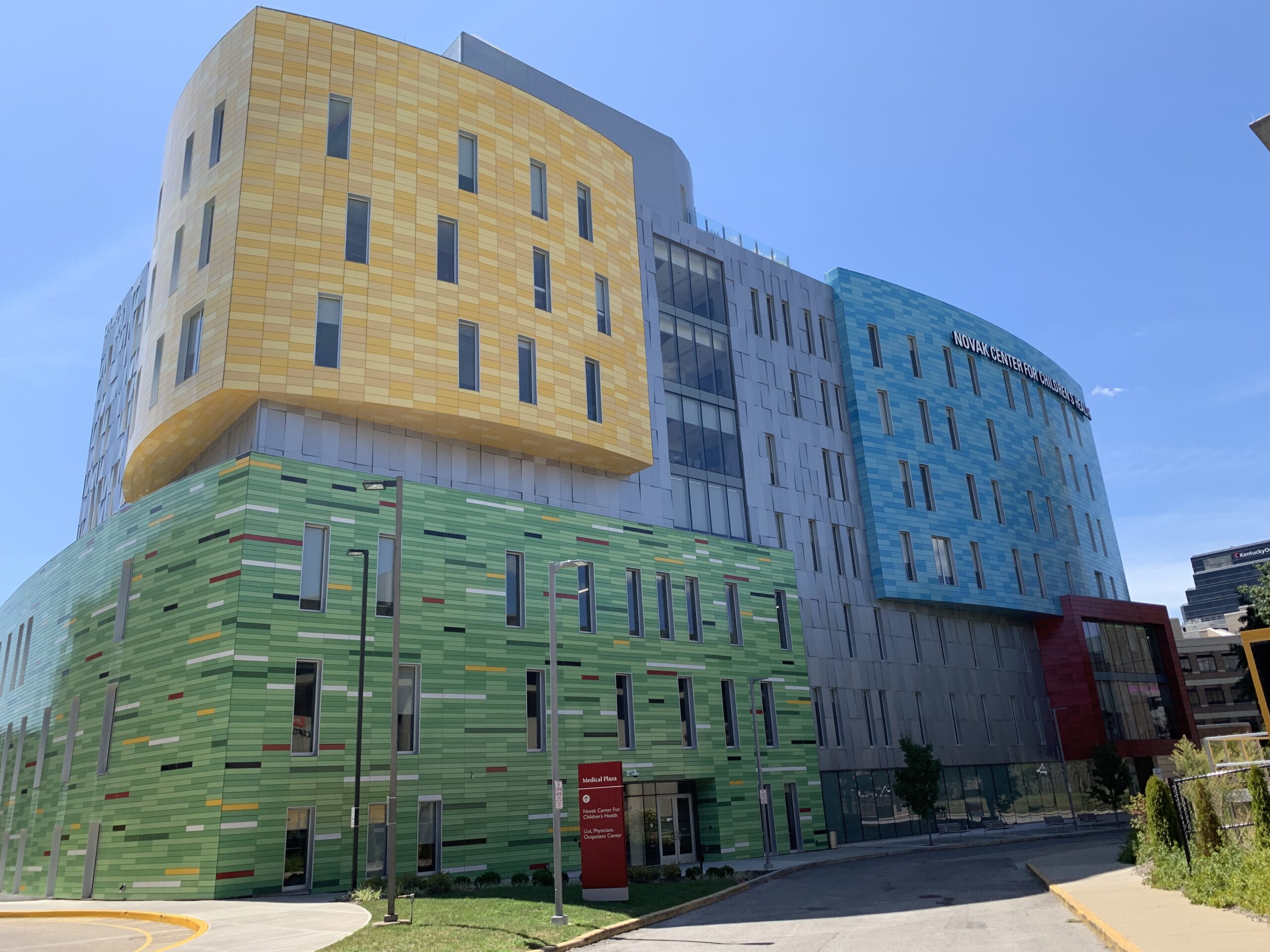 University of Louisville - Pediatric Medical Office Building, Novak Center  - Healthcare Snapshots